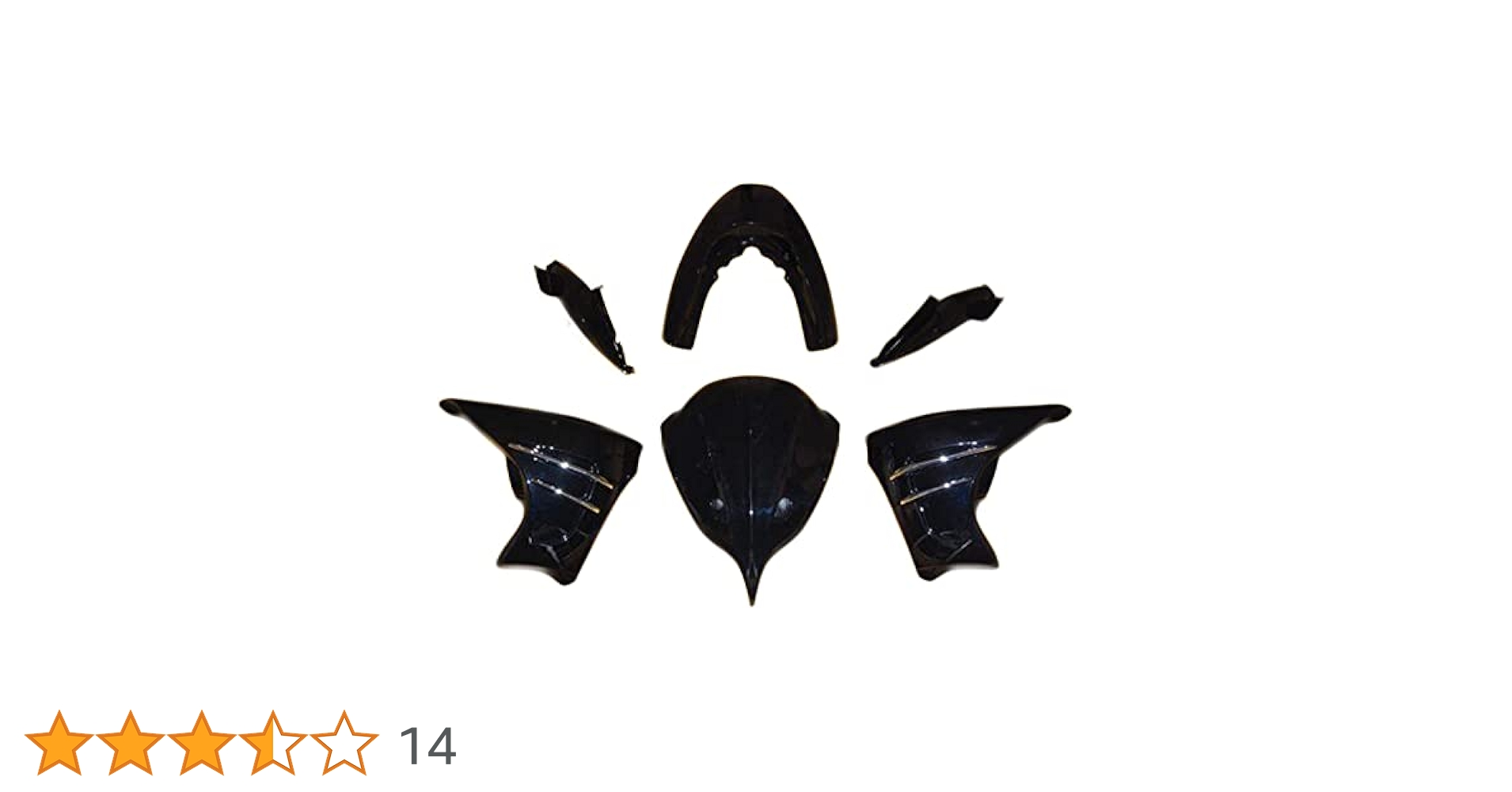 pcx jf56 jf28後期　esp フルステン　ダークホース Amazon | ダークホース HONDA PCX125/150 JF28用 エアロセット